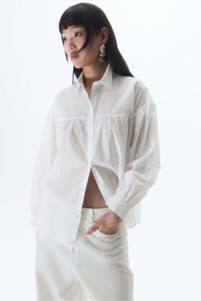 H&M Oversized cotton shirt