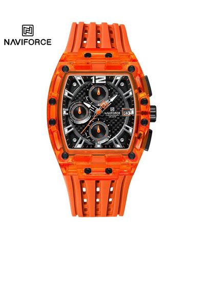 Naviforce Naviforce Men's Quartz Watch with Auto Date, Week, Business Display, Analog Wrist Watches