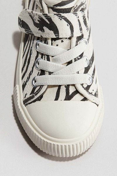 H&M Cotton canvas trainers