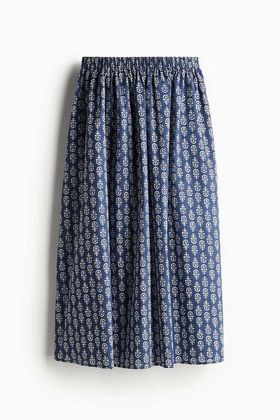 H&M Flared maxi skirt