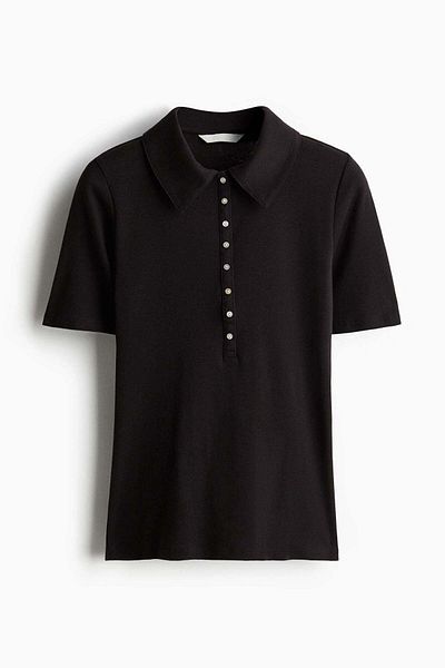 H&M Fitted polo shirt