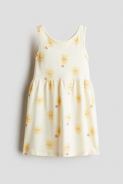 H&M Patterned cotton dress
