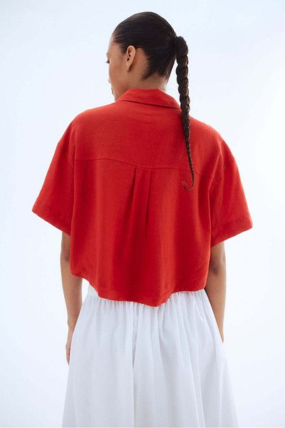 H&M Linen-blend shirt