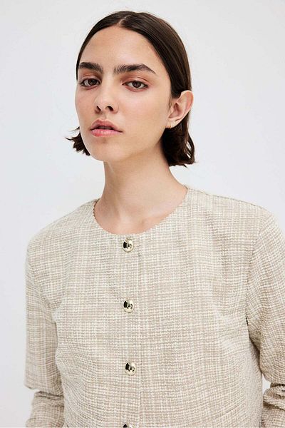H&M Shoulder-pad cardigan