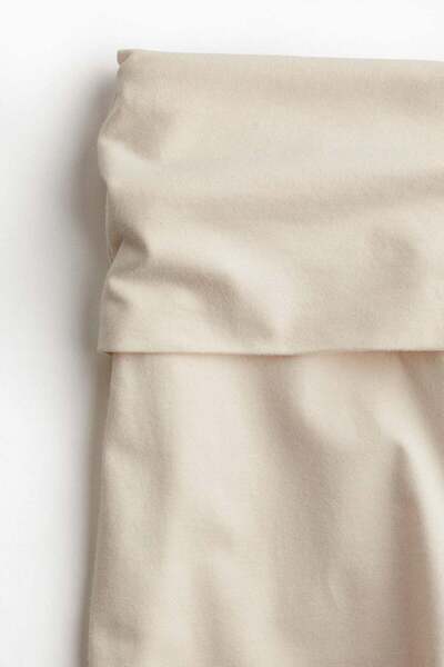 H&M Foldover-waist jersey trousers