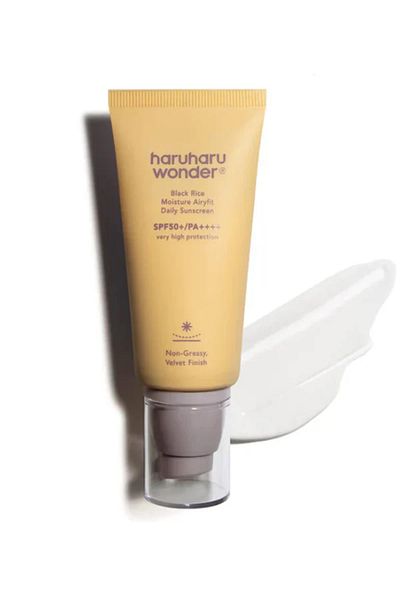 HaruHaru Haro Haro Wonder Non-Greasy Black Rice Sunscreen SPF50 50ml