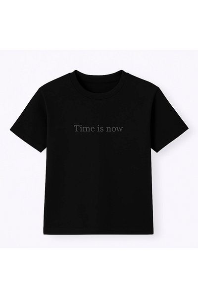trender Black Men's T-Shirt 43162 25Y-107