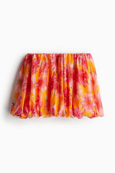 H&M Bubble-hem mini skirt