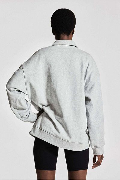 H&M Collared sports sweatshirt