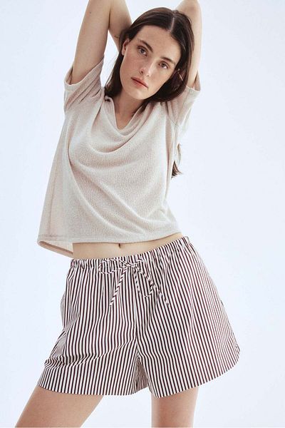 H&M Cotton Drawstring Shorts