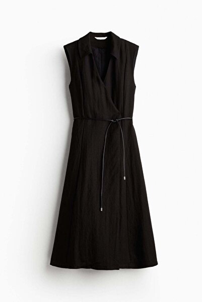 H&M Tie-belt wrap dress