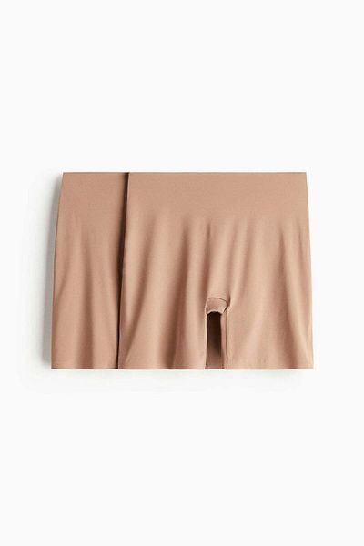 H&M 2-pack microfibre bikers