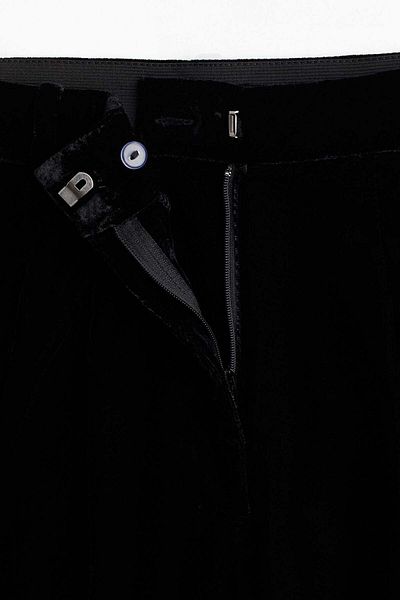 H&M Wide velvet trousers