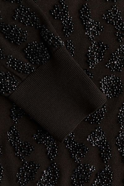 H&M Bead-embellished jumper