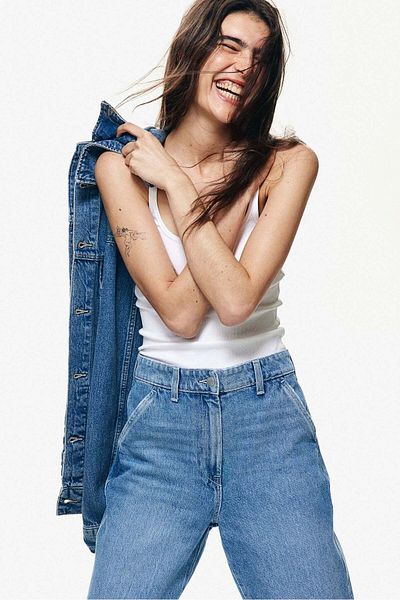 H&M Straight High Jeans