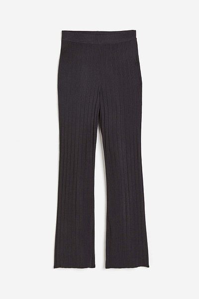 H&M Rib-knit trousers