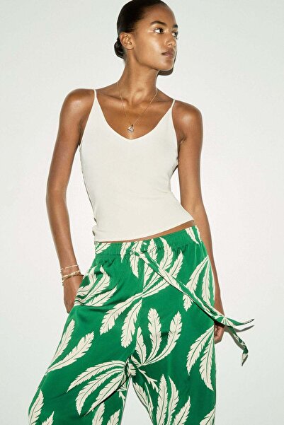 H&M Drawstring twill trousers