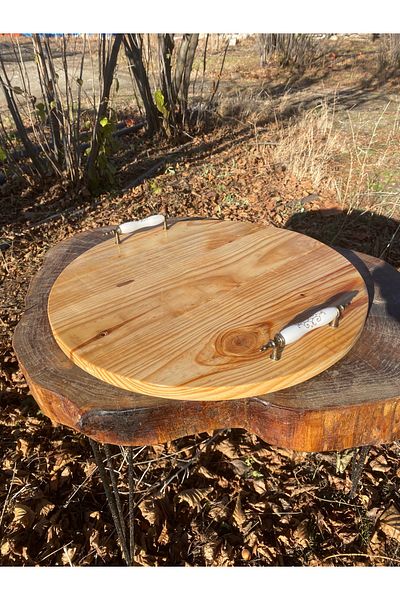 Northankahşap 45 cm Round Tray