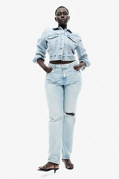 H&M Straight High Jeans