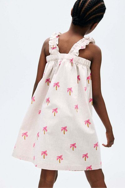 H&M Linen-blend dress