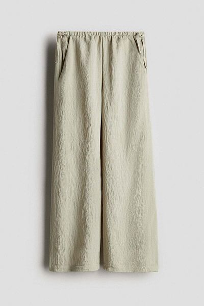 H&M Tie-detail Trousers