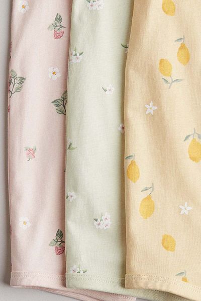 H&M 3-pack Cotton Pyjamas