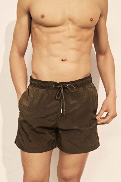 H&M Crinkled swim shorts