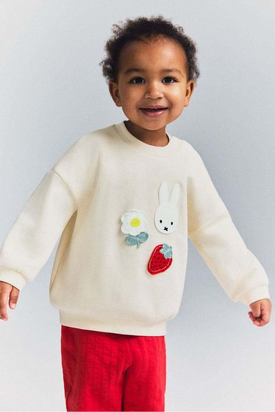 H&M Appliquéd Sweatshirt