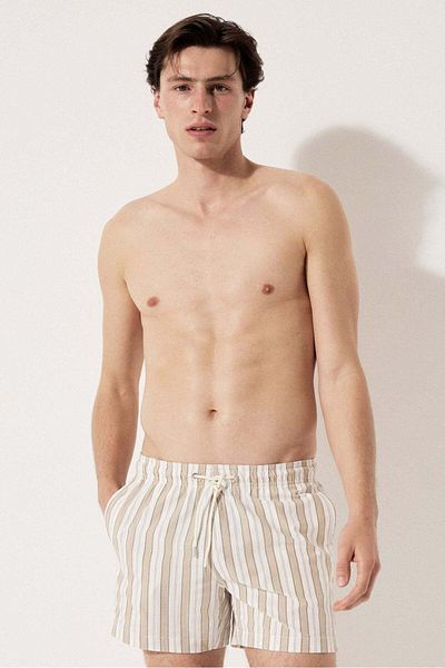 H&M Seersucker swim shorts
