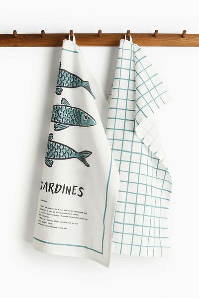 H&M 2-pack tea towels