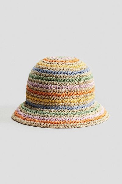 H&M Crochet-look Straw Hat