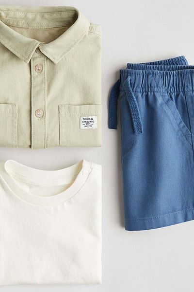 H&M 3-piece Cotton Set