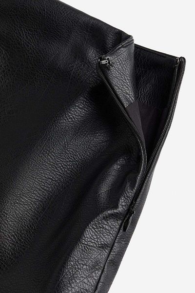 H&M Coated skirt