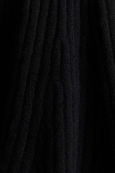 H&M Flared-skirt rib-knit dress