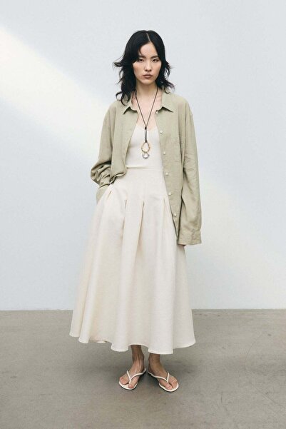 H&M Linen-blend shirt