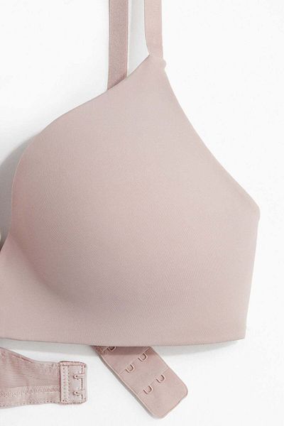 H&M Padded non-wired microfibre bra