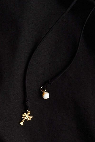 H&M Drawstring-neck Dress