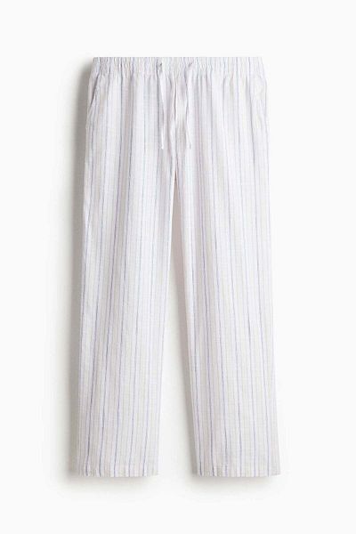 H&M Relaxed Fit Cotton Trousers