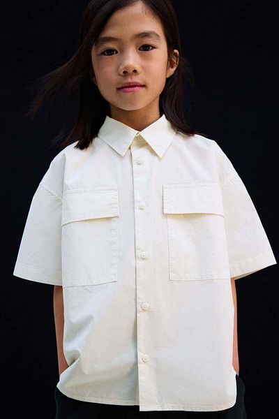 H&M Oversized cotton shirt