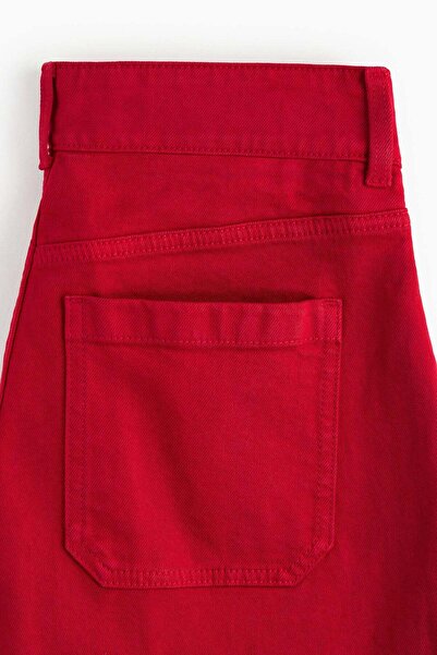 H&M Wide High Cropped Jeans