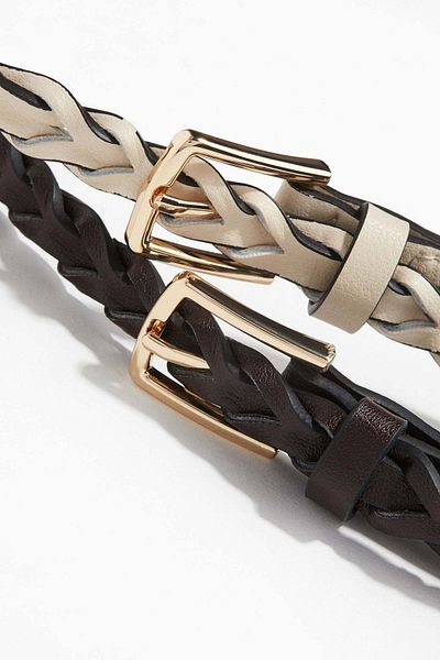 H&M 2-pack Braided Waist Belts