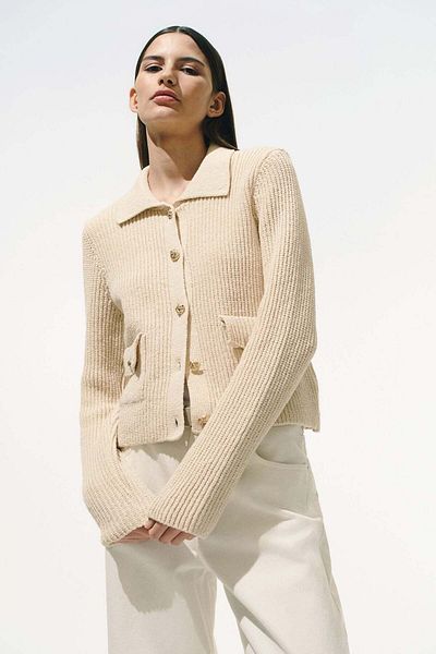 H&M Rib-knit cardigan