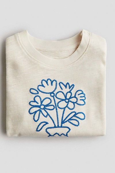H&M Print-motif top