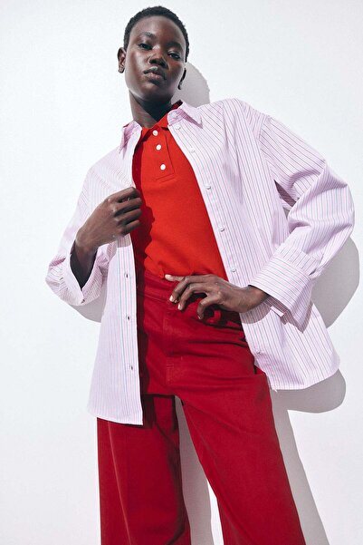 H&M Wide High Cropped Jeans