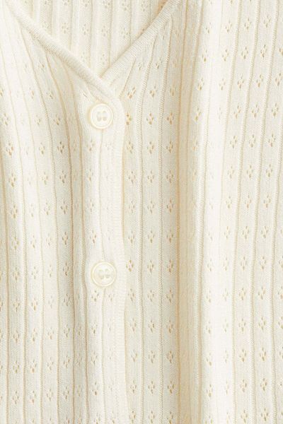 H&M Pointelle-knit cardigan