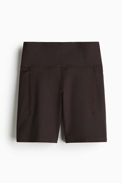 H&M Pocket-detail Sports Cycling Shorts In Drymove™