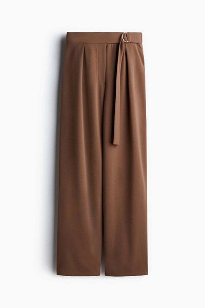H&M Belted trousers