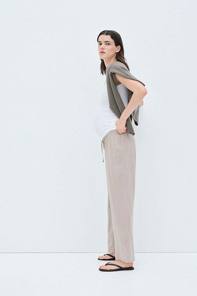 H&M MAMA Before & After Drawstring trousers