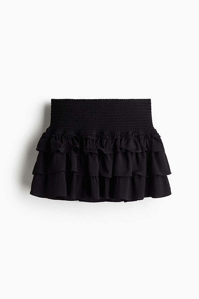 H&M Tiered Mini Skirt