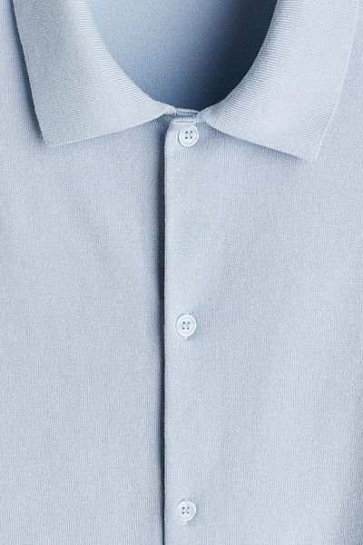 H&M Regular Fit Fine-knit shirt